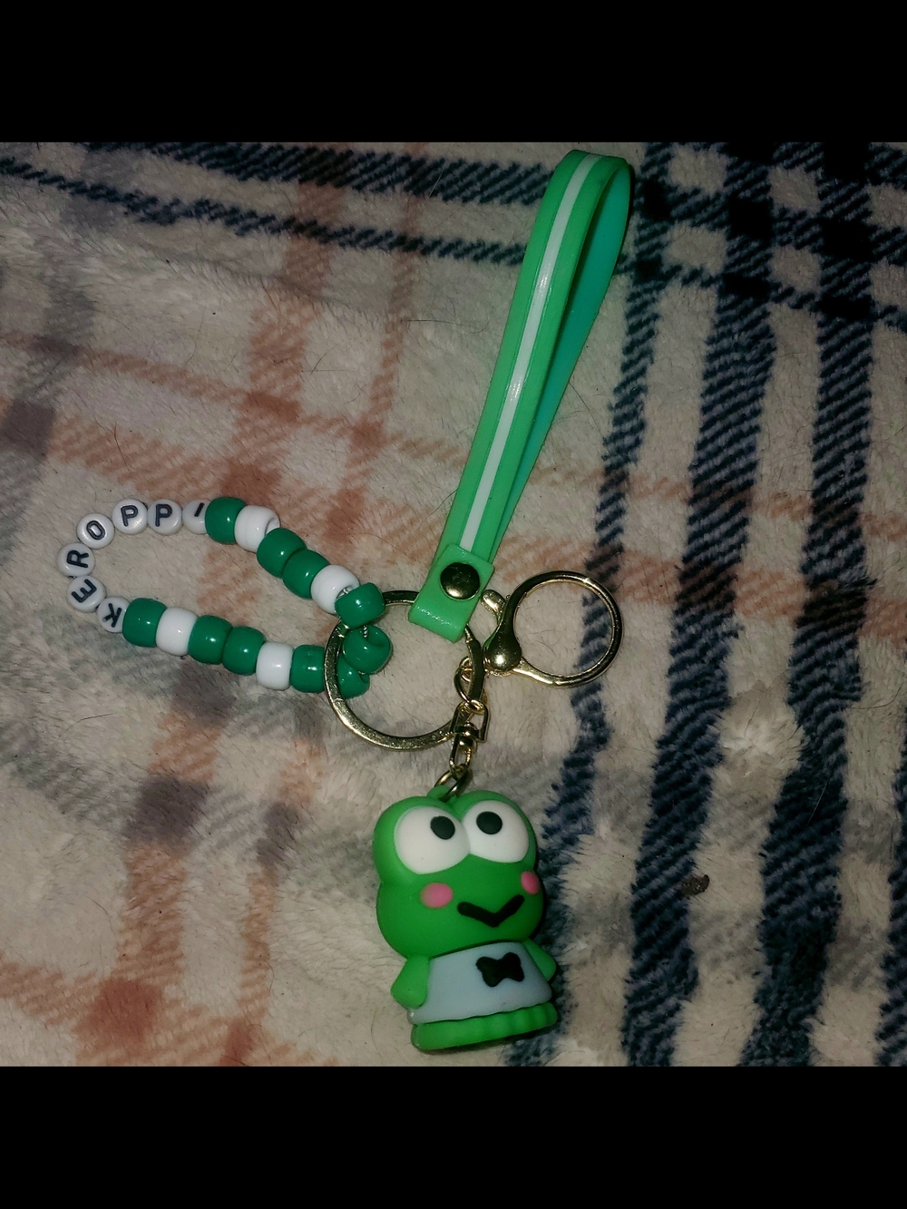 Keroppi Keychain Wrist Strap & Bracelet